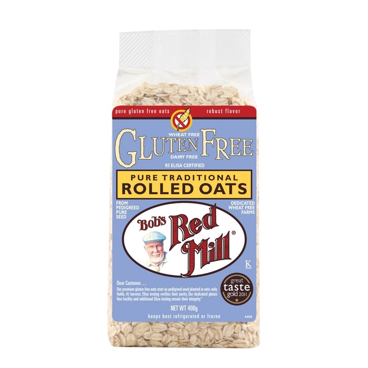 Bobs Red Mill Gluten Free Rolled Oats 400g-1