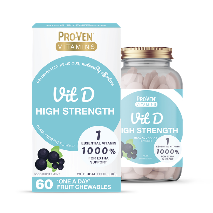 Pro-Ven Vitamin D High Strength 60 Chewable Tablets - 30 Tablets