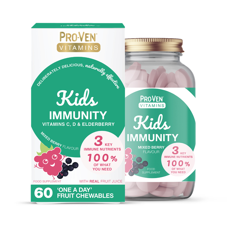 Pro-Ven Kids Immunity 60 Berry Flavour Tablets