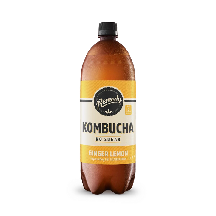 Remedy Kombucha Ginger Lemon 1L image 1
