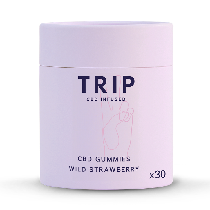 Trip Cbd Gummies Strawberry 10 Mg 30 Gummies