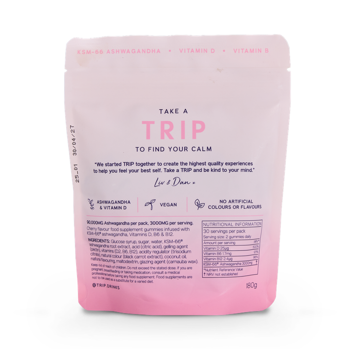 Trip Ashwagandha Gummies 3000mg 60 Gummies image 2