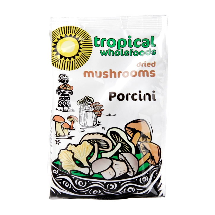 Tropical Wholefoods Dried Porcini Mushrooms 30g Holland & Barrett