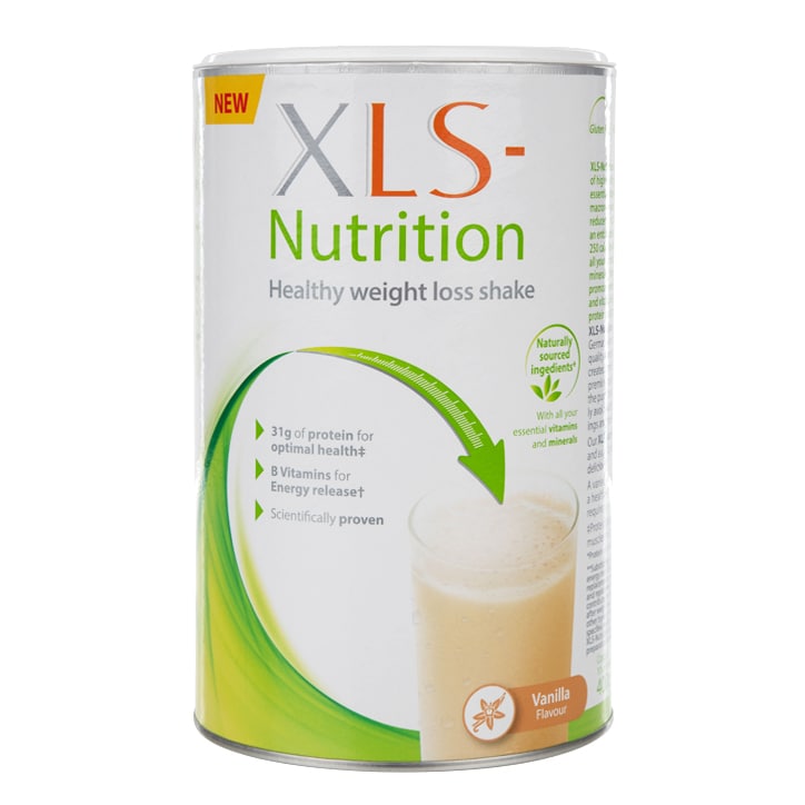 XLS Nutrition Weight Loss Shake Vanilla Flavour 400g