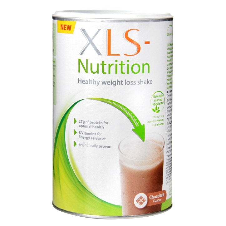 XLS Nutrition Weight Loss Shake Chocolate Flavour 400g-1