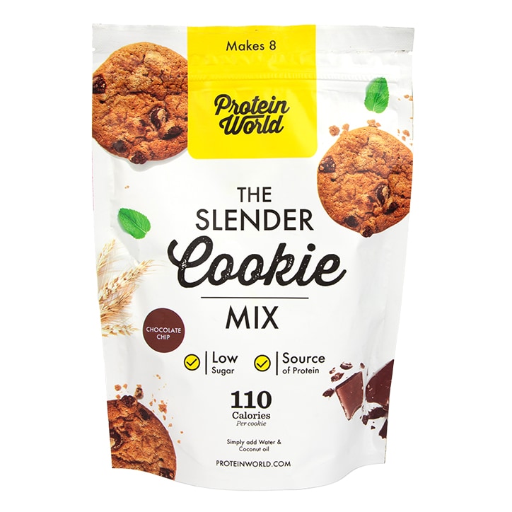 Protein World Slender Baking Cookie Mix Chocolate Flavour 200g-1