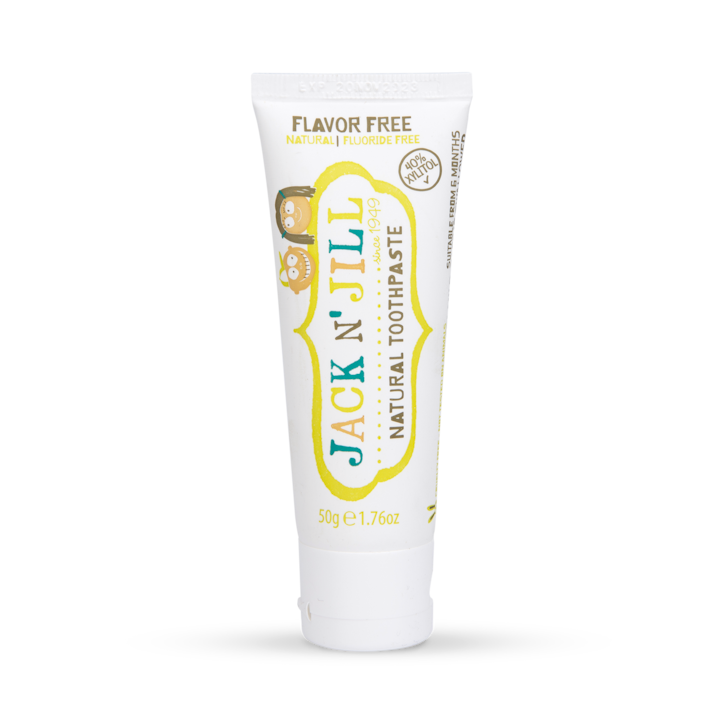 Jack N' Jill Natural Certified Toothpaste Flavour Free 50g image 1