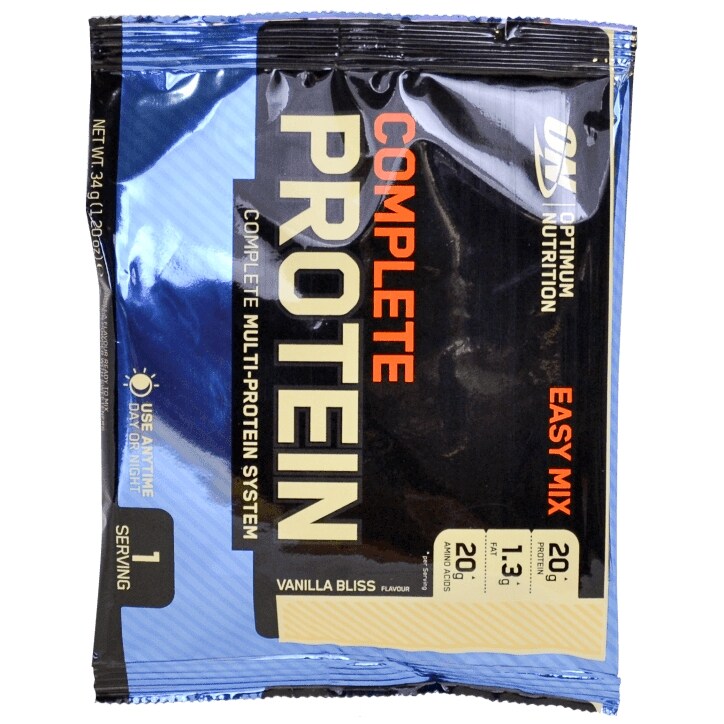 Optimum Nutrition Complete Protein Powder Vanilla 34g image 1