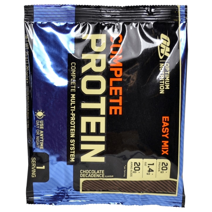 Optimum Nutrition Complete Protein Powder Chocolate 35g image 1