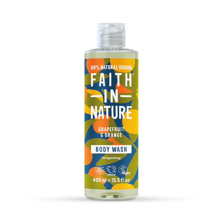 Faith in Nature Grapefruit & Orange Body Wash 400ml image 1