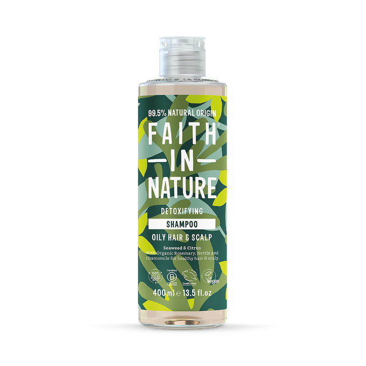 Faith In Nature Shampoo for Oily Hair Seaweed & Citrus 400ml image 1