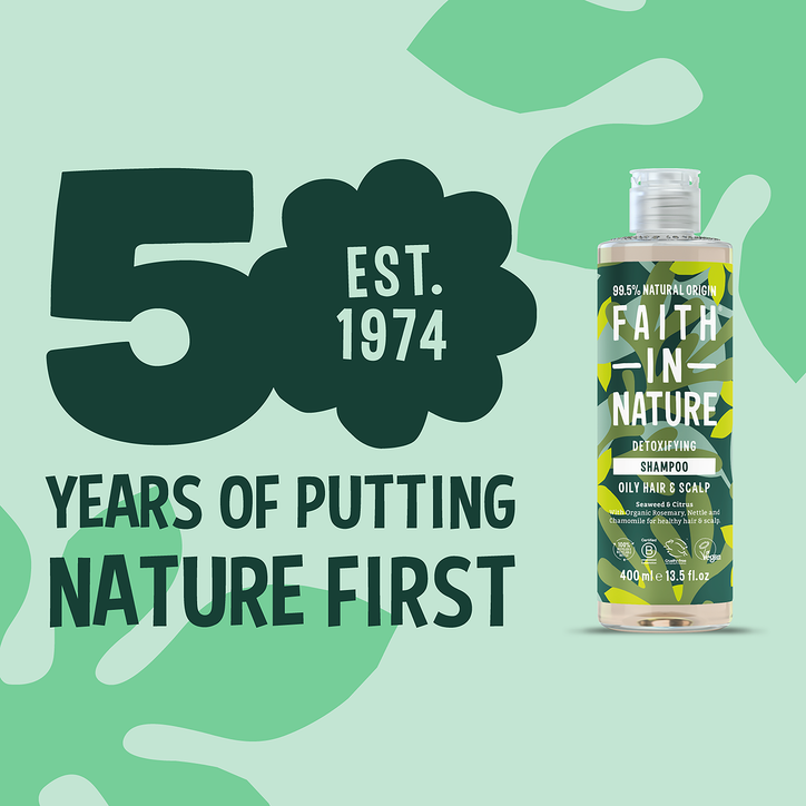 Faith In Nature Shampoo for Oily Hair Seaweed & Citrus 400ml image 2