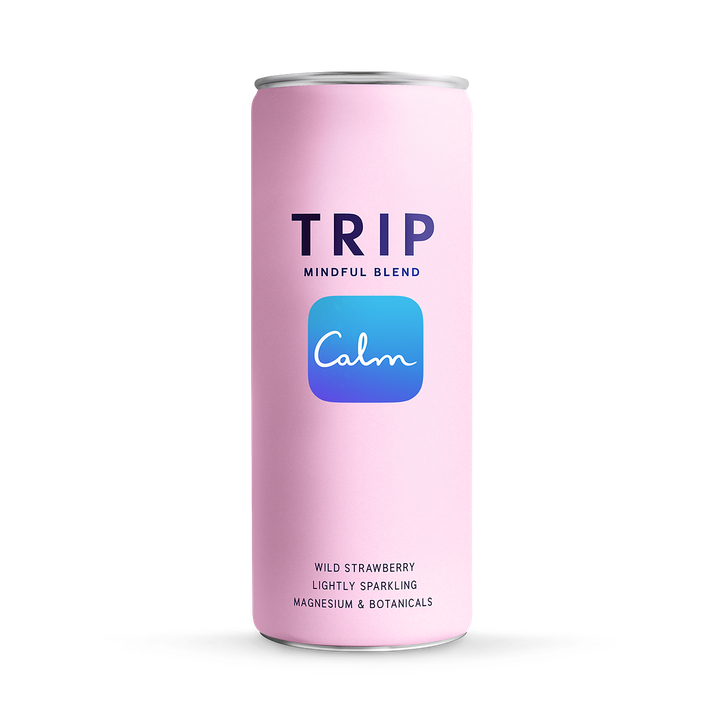 Trip Peach Wild Strawberry Mindful Blend Magnesium Drink