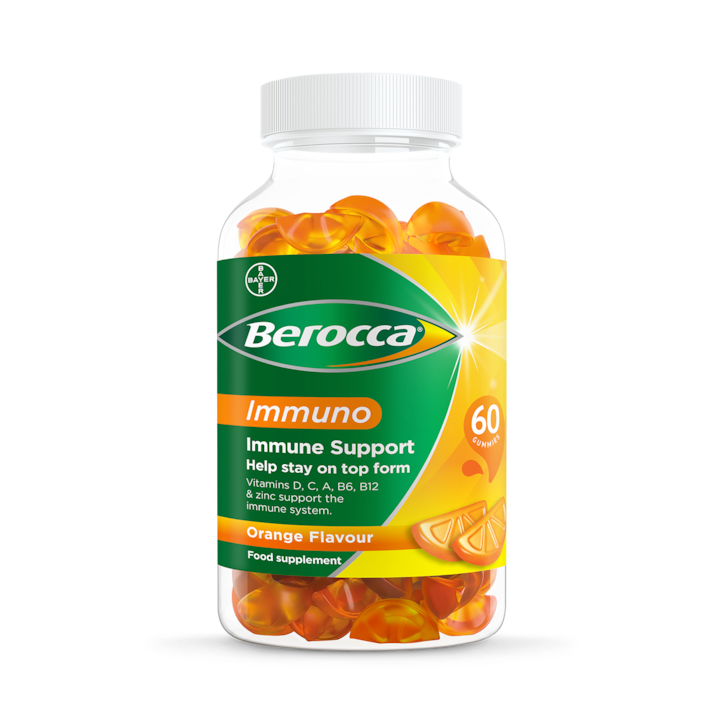 Berocca Immuno Gummies Orange 60 Gummy image 1