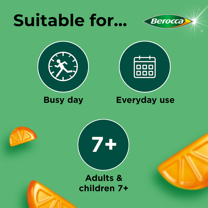 Berocca Immuno Gummies Orange 60 Gummies image 5