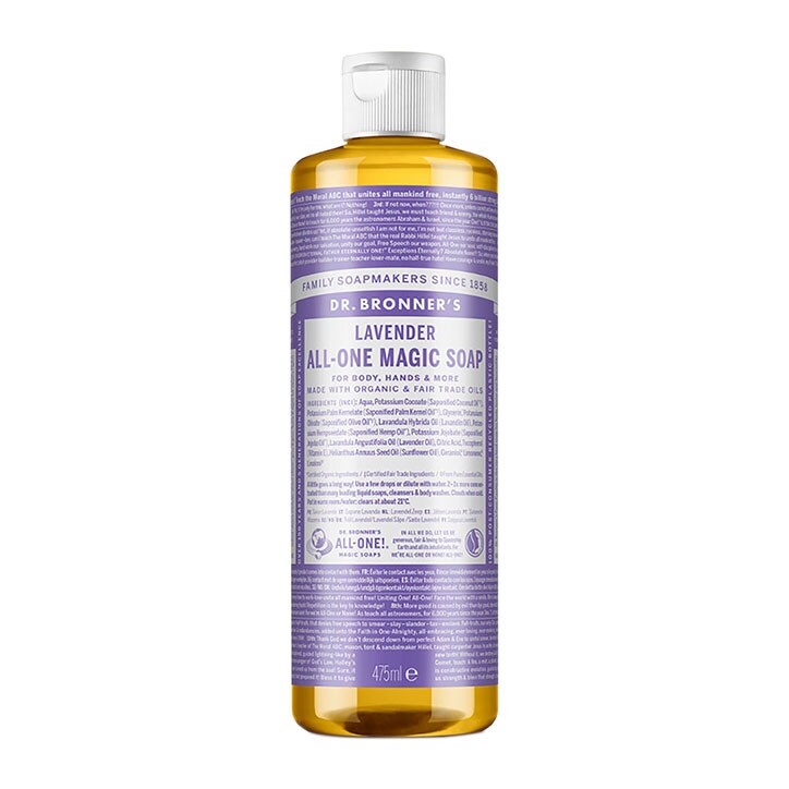 Dr Bronner's Lavender All One Magic Soap 475ml image 1