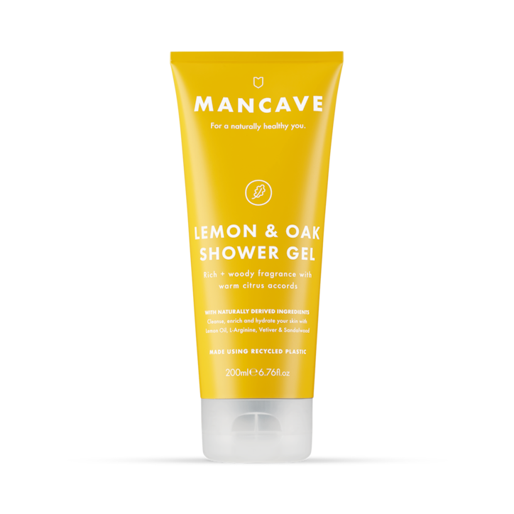 ManCave Lemon & Oak Shower Gel 200ml image 1