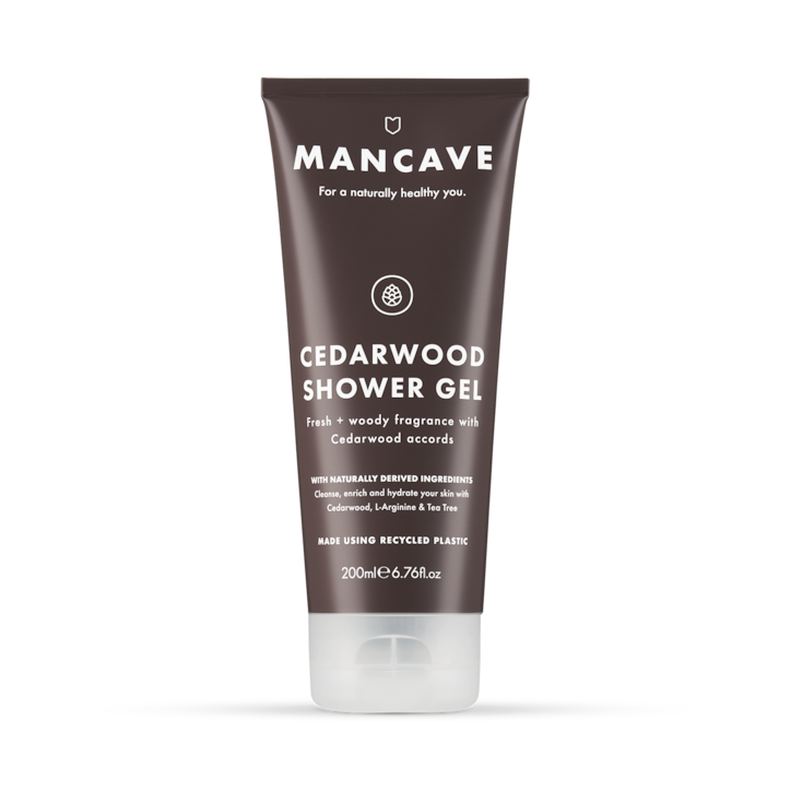 ManCave Cedarwood Shower Gel 200ml image 1