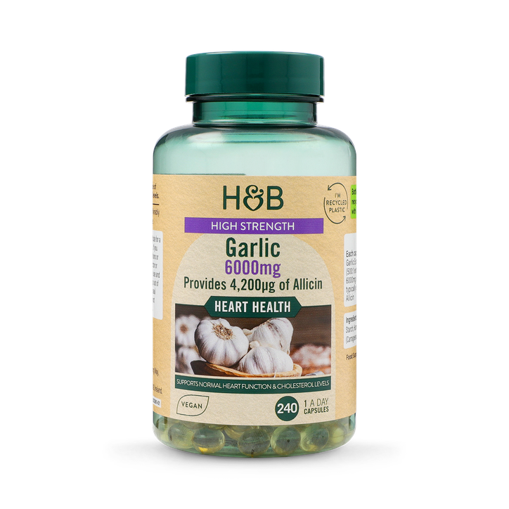 Holland & Barrett High Strength Garlic 6000mg 240 Capsules
