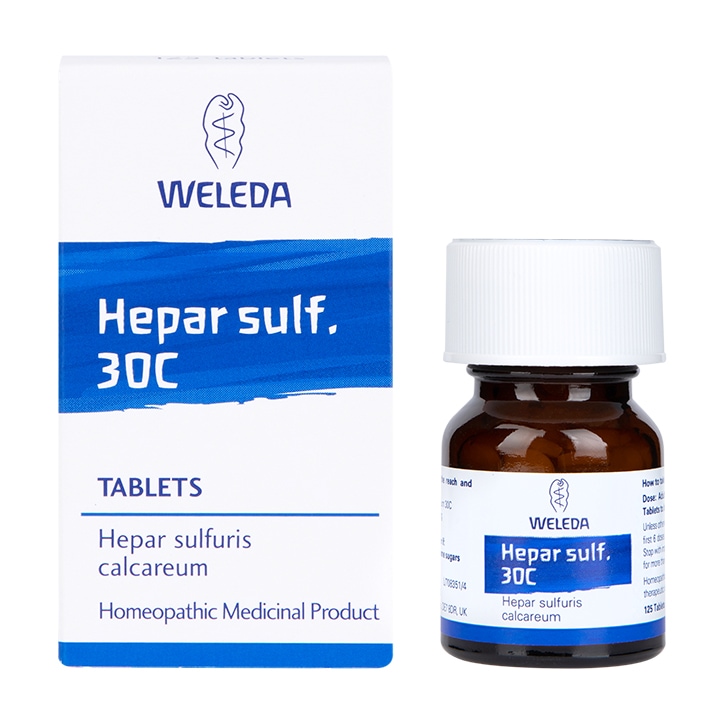 Weleda Hepar Sulf 30c 125 Tablets-1