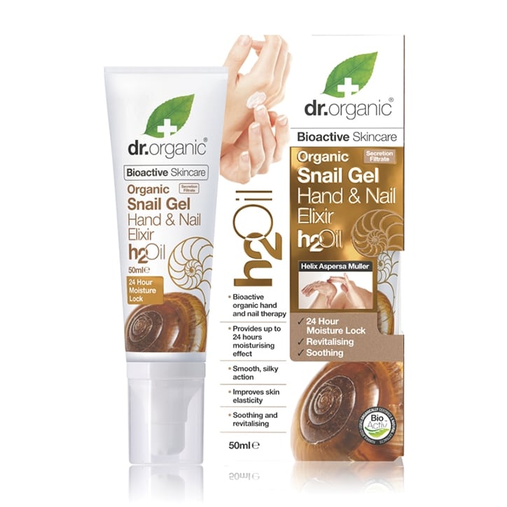 Dr Organic Snail Gel Hand & Nail Elixir 50ml image 1