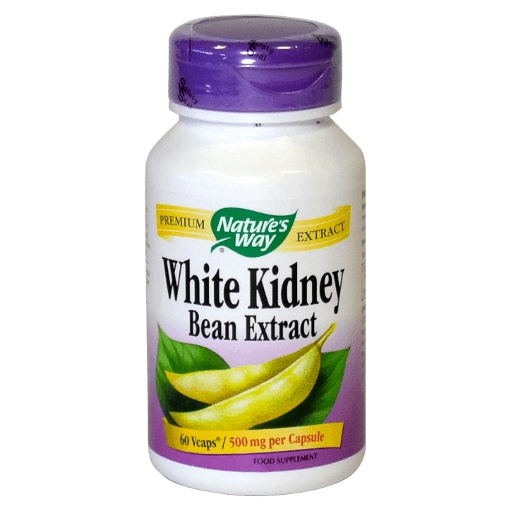 Nature's Way White Kidney Bean Extract 500mg 60 Capsules-1