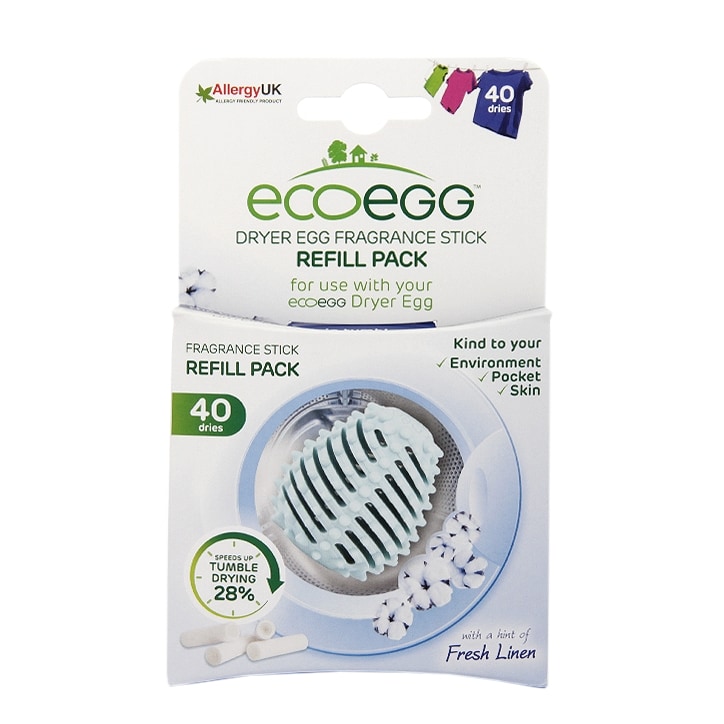 Eco Egg Limited Dryer Eggs Refill Soft Cotton 40 uses-1
