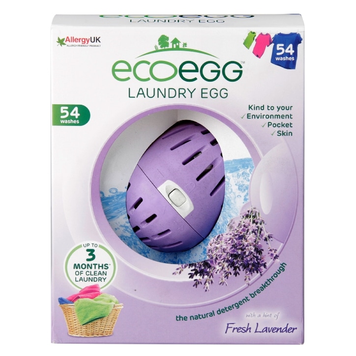 Eco Egg Laundry Egg Lavender 54 Washes-1
