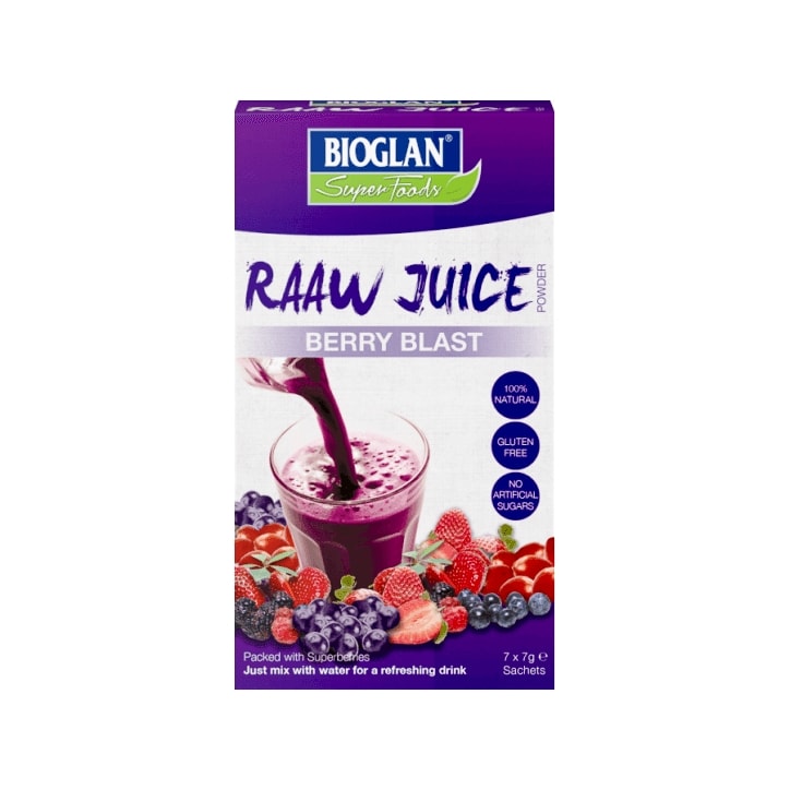 Bioglan Superfoods Raaw Juice Berry Blast Sachets image 1