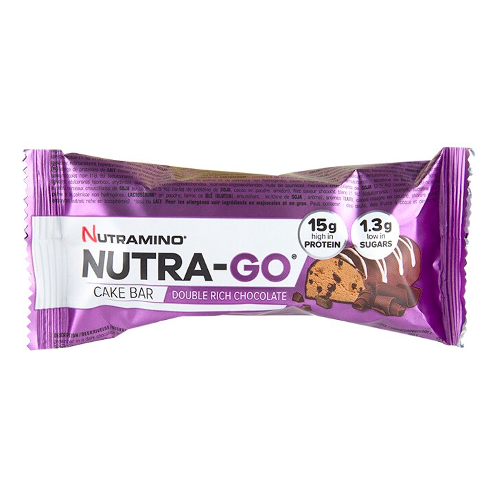 Nutramino Nutra-Go Cake Bar Double Chocolate 57g
