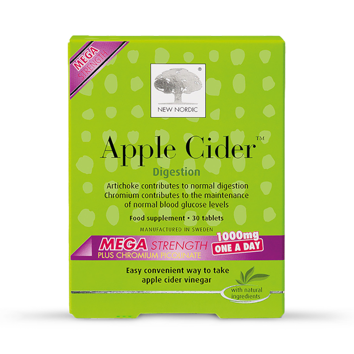 New Nordic Apple Cider Mega Tablets - 30 Tablets