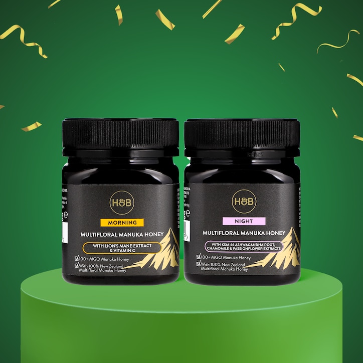 Holland & Barrett Manuka Honey Day & Night Bundle image 1