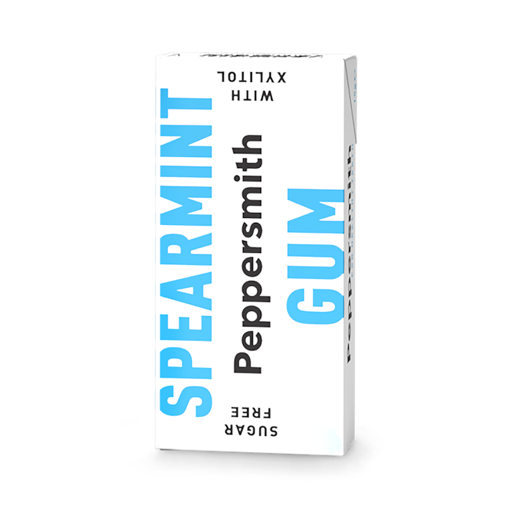 Peppersmith Sugar Free Spearmint Chewing Gum 15g image 1