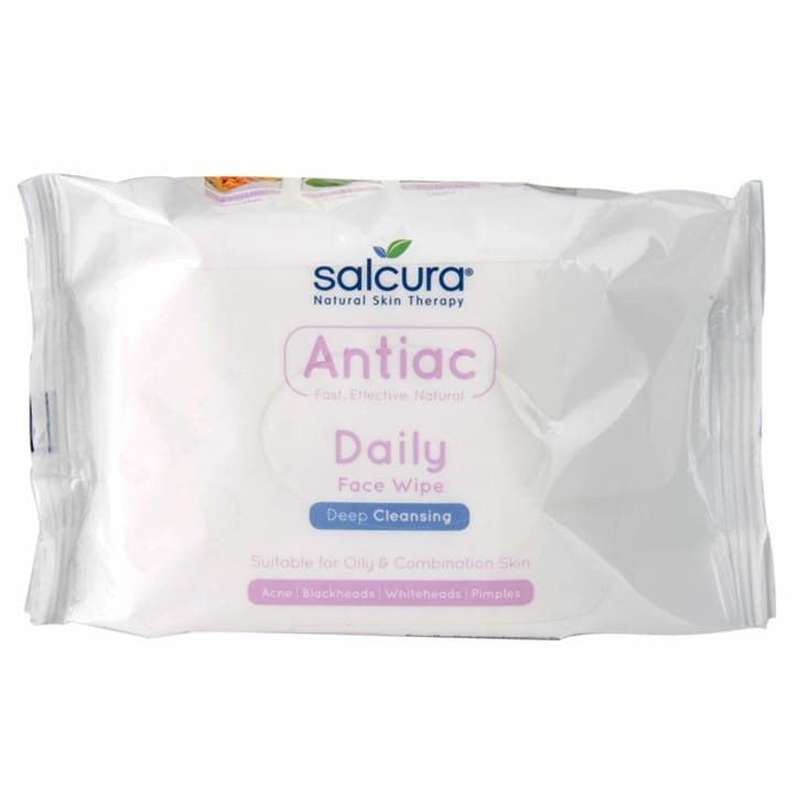 Salcura Antiac 25 Daily Face Wipes-1