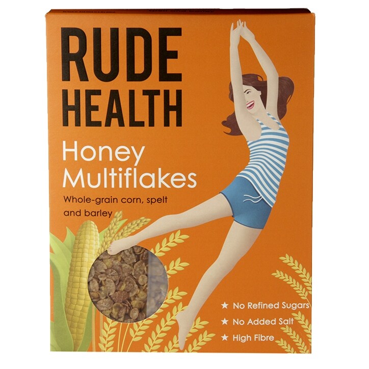 Rude Health Honey Multiflakes 425g image 1