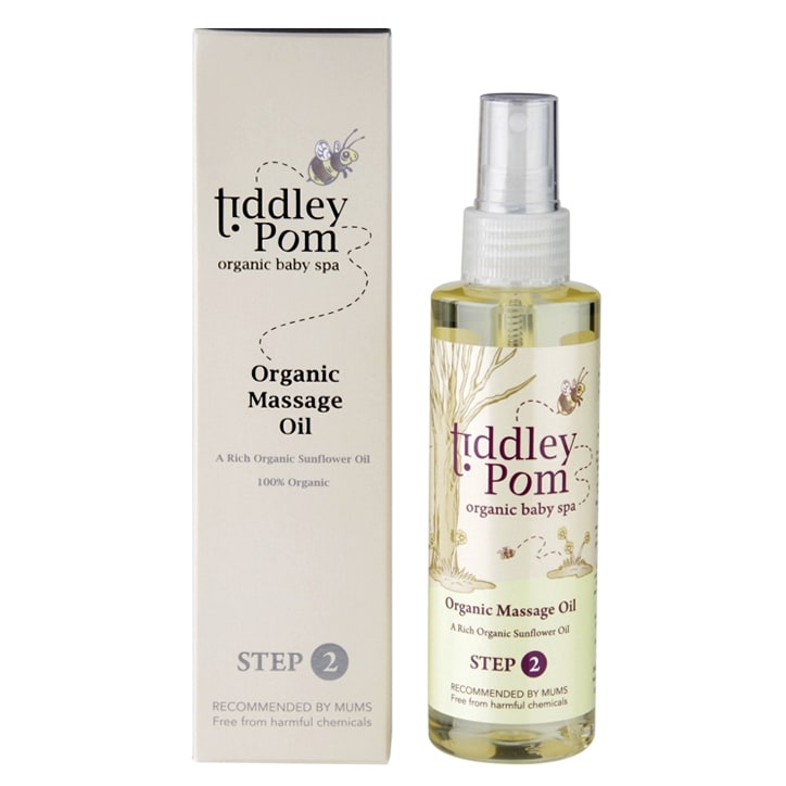 Tiddley Pom Organic Massage Oil 150ml-1