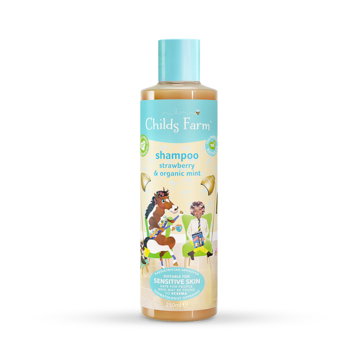 Childs Farm Shampoo - Strawberry & Organic Mint 250ml image 1