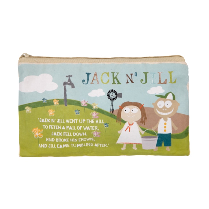 Jack N' Jill Sleepover Bag Natural Cotton-1