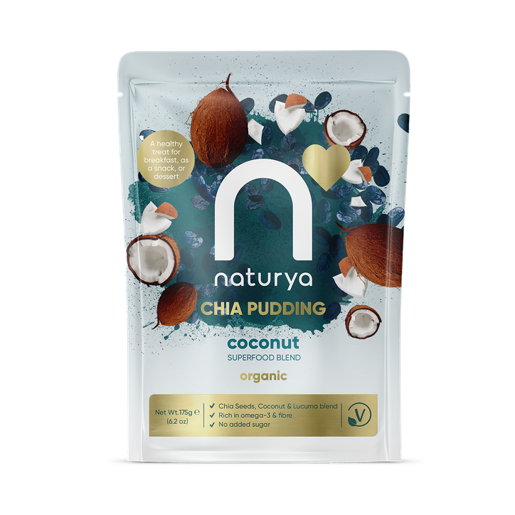 Naturya Organic Chia Pudding Coconut 175g