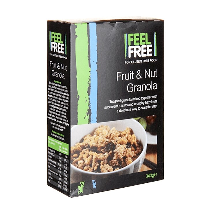 Feel Free Fruit & Nut Granola 340g image 1