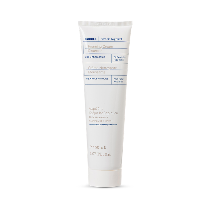 Korres Greek Yoghurt Foaming Cream Cleanser With Pre + Probiotics 150ml image 1