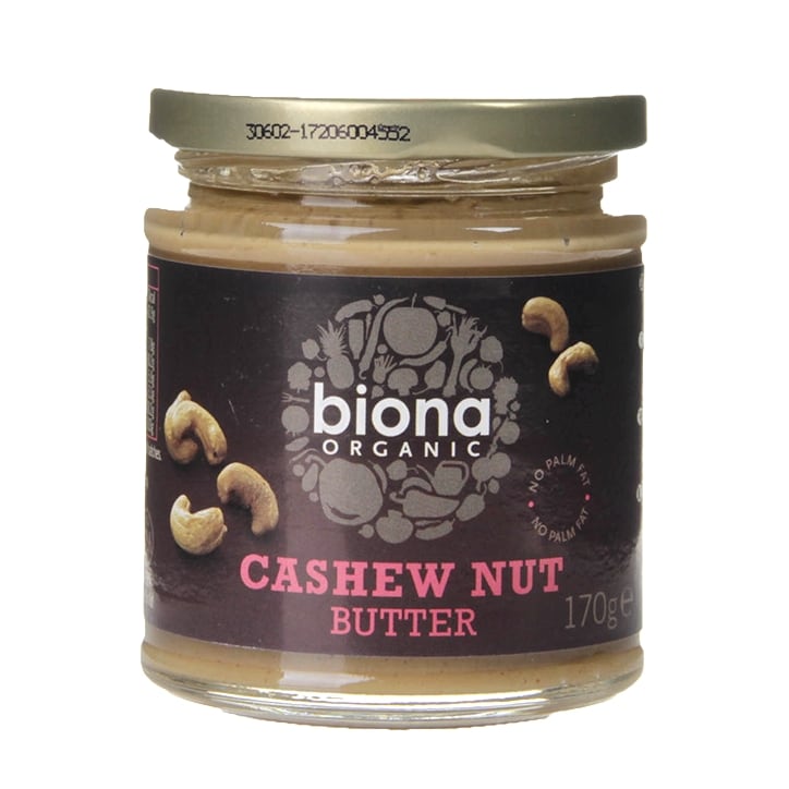 Biona Organic Cashew Nut Butter 170g image 1