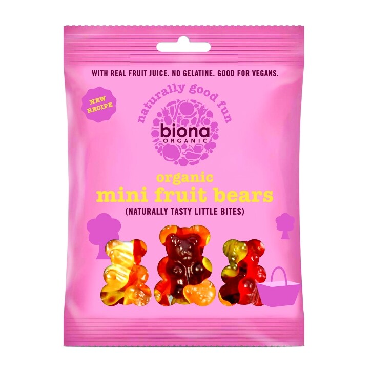 Biona Organic Mini Fruit Bears 75g-1
