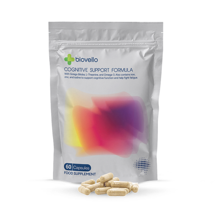 Biovello Cognitive Support Formula - Capsules - 60 Capsules