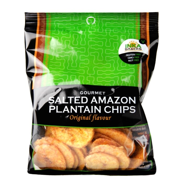 Inka Snacks Amazon Plantain Chips Original Flavour 75g image 1