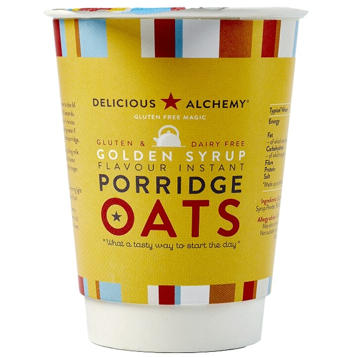 dairy free instant porridge pots