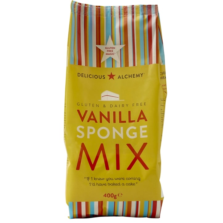 Delicious Alchemy Gluten & Dairy Free Vanilla Sponge Mix 400g