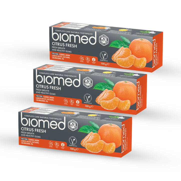 Biomed Citrus Fresh 3 Pack 100G image 1