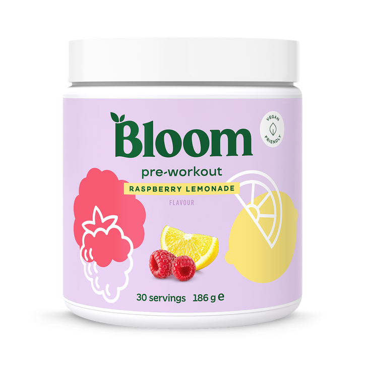 Bloom Green Pre-Workout Raspberry Lemonade 186G