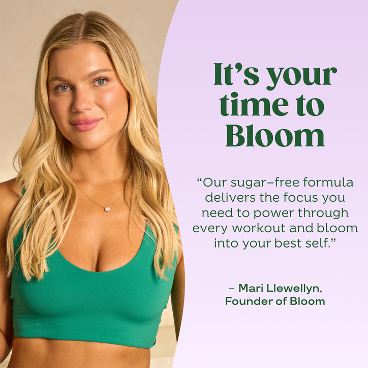 Bloom Pre-Workout Strawberry Mango 186g | H&B